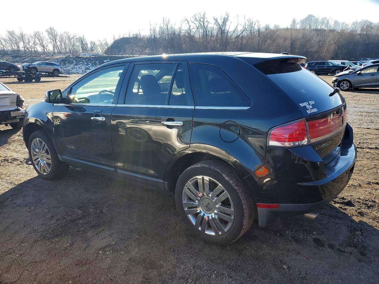 2010 Lincoln Mkx Black vin: 2LMDJ8JC4ABJ04951
