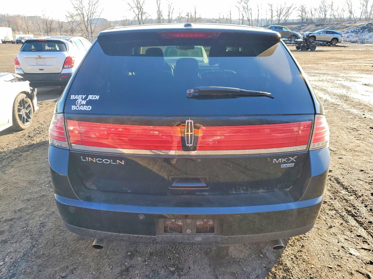 2010 Lincoln Mkx Black vin: 2LMDJ8JC4ABJ04951