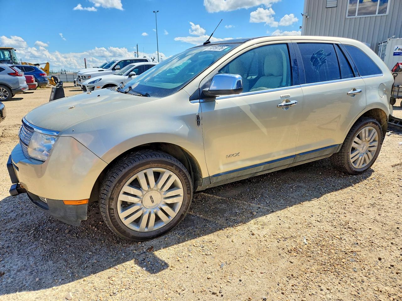 2010 Lincoln Mkx Gold vin: 2LMDJ8JC6ABJ00366