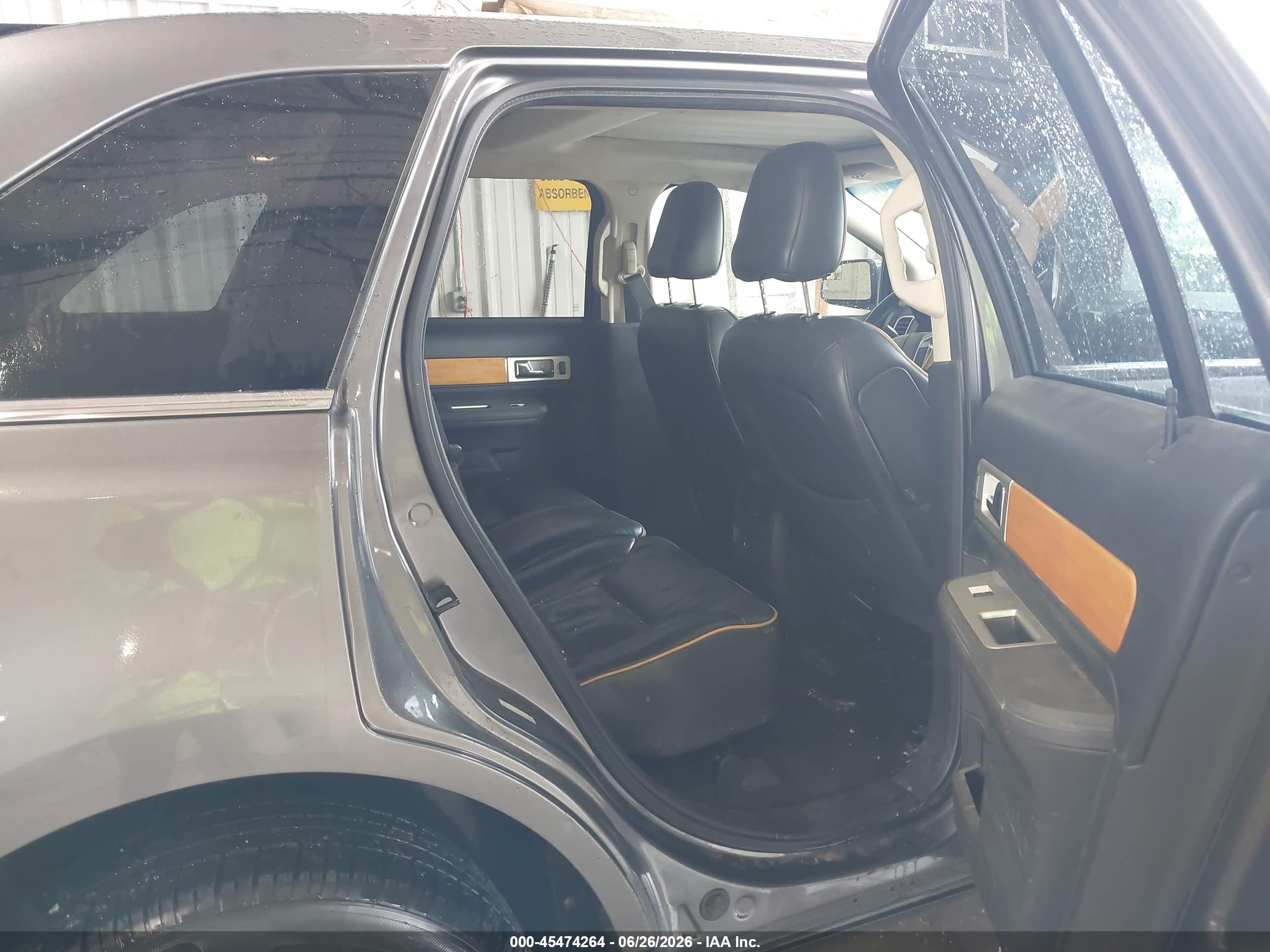 2010 Lincoln Mkx   Серый vin: 2LMDJ8JC6ABJ02036