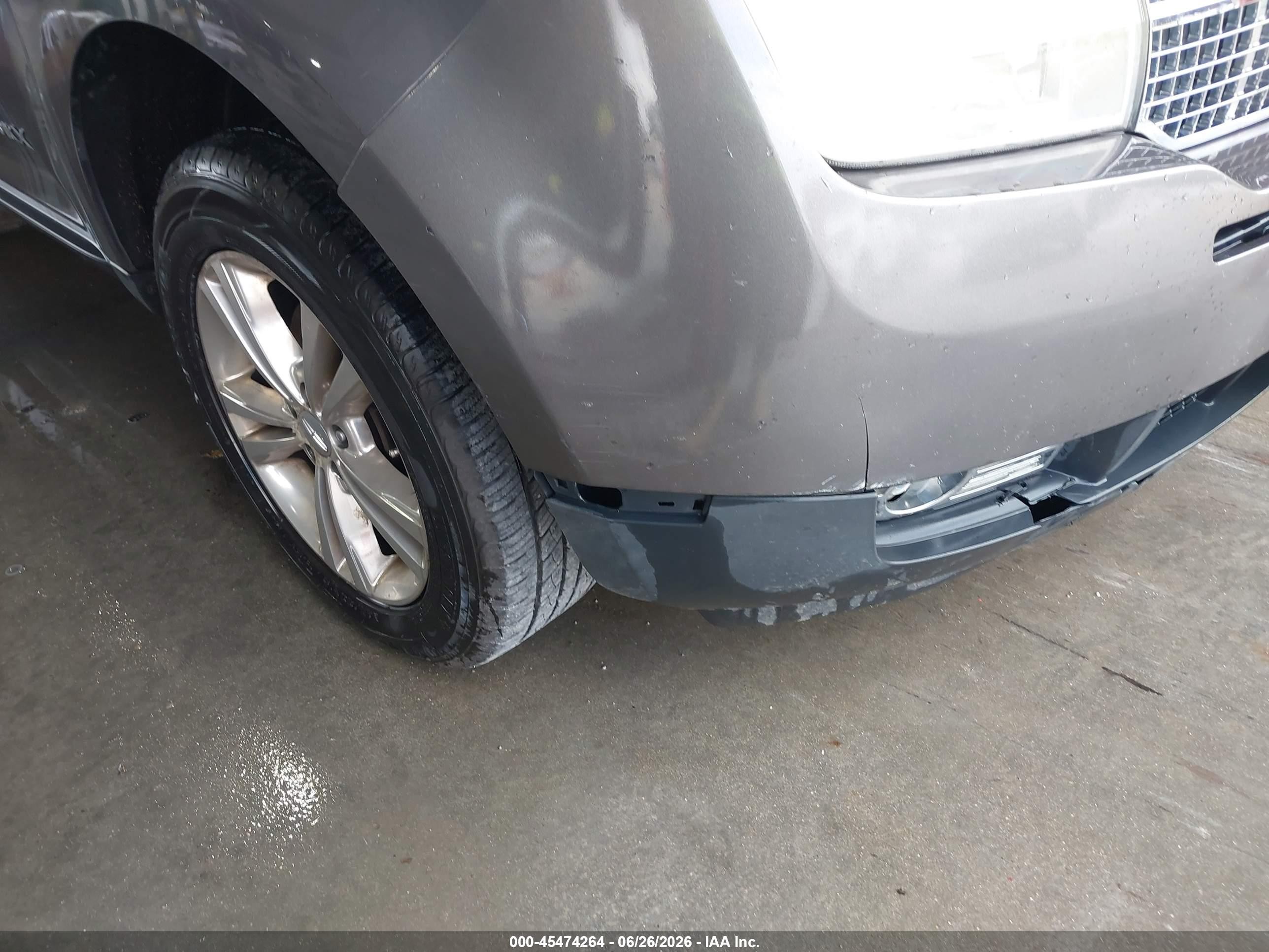 2010 Lincoln Mkx   Серый vin: 2LMDJ8JC6ABJ02036