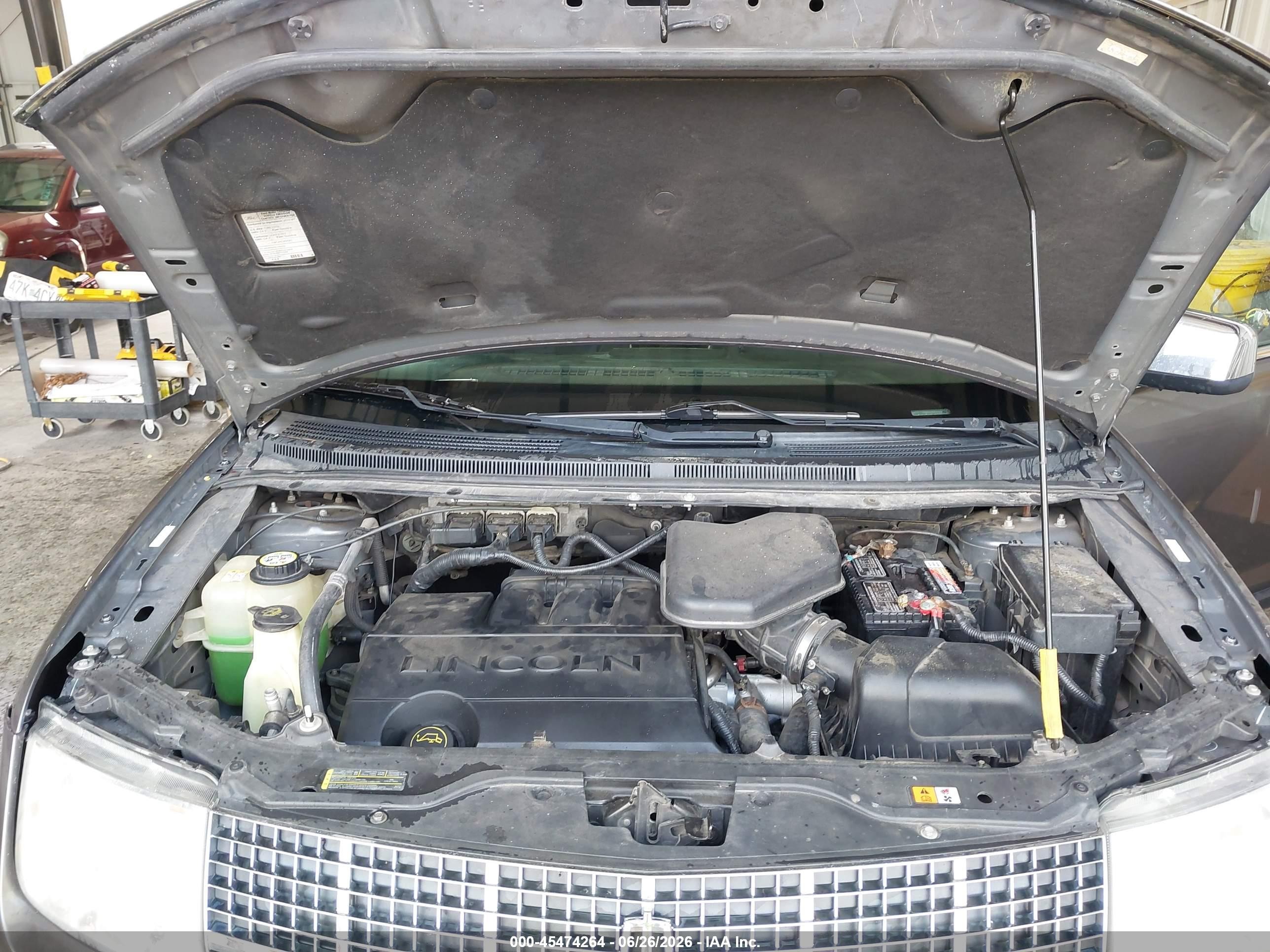 2010 Lincoln Mkx   Серый vin: 2LMDJ8JC6ABJ02036