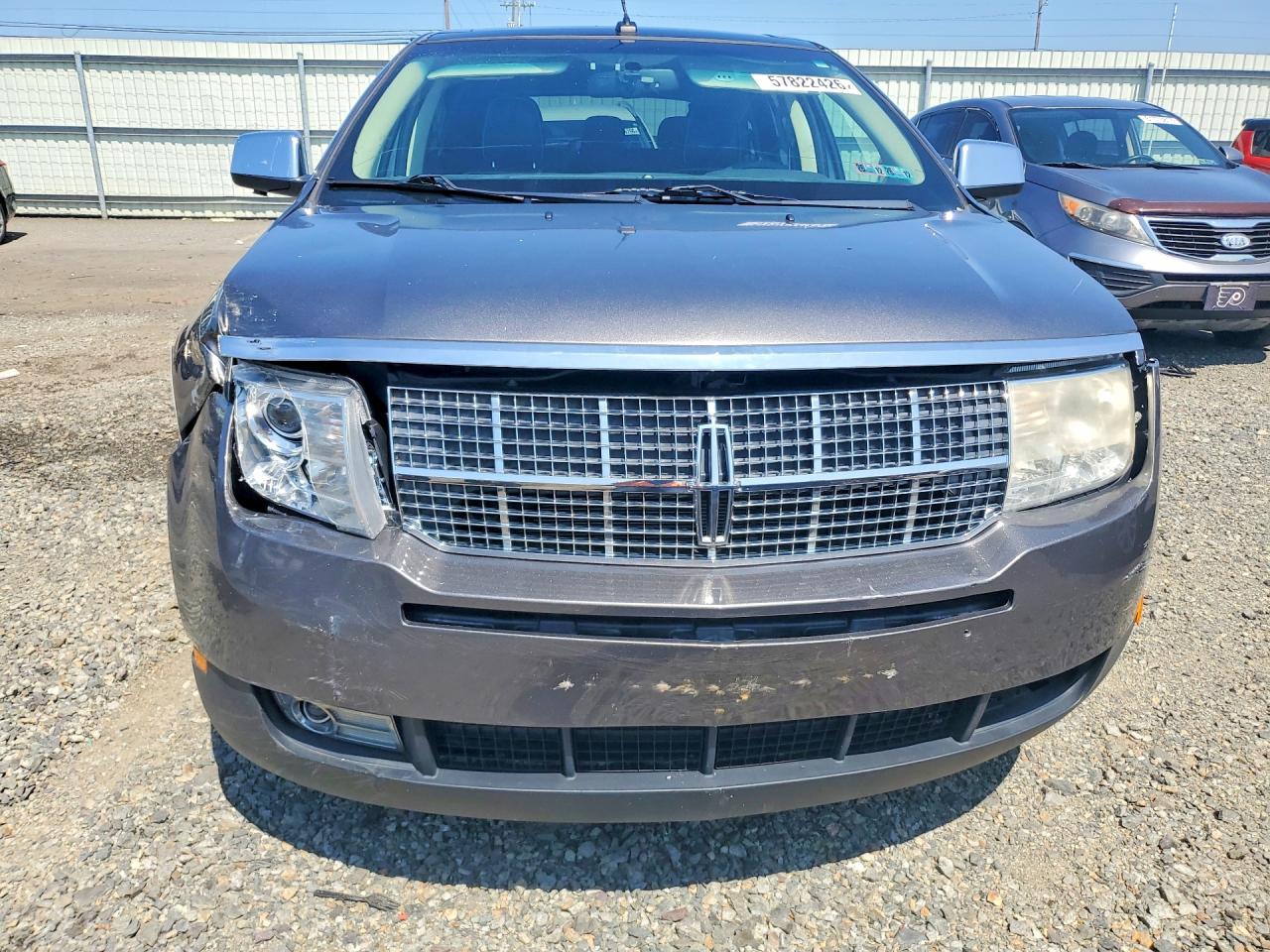 2010 Lincoln Mkx Gray vin: 2LMDJ8JC7ABJ01381