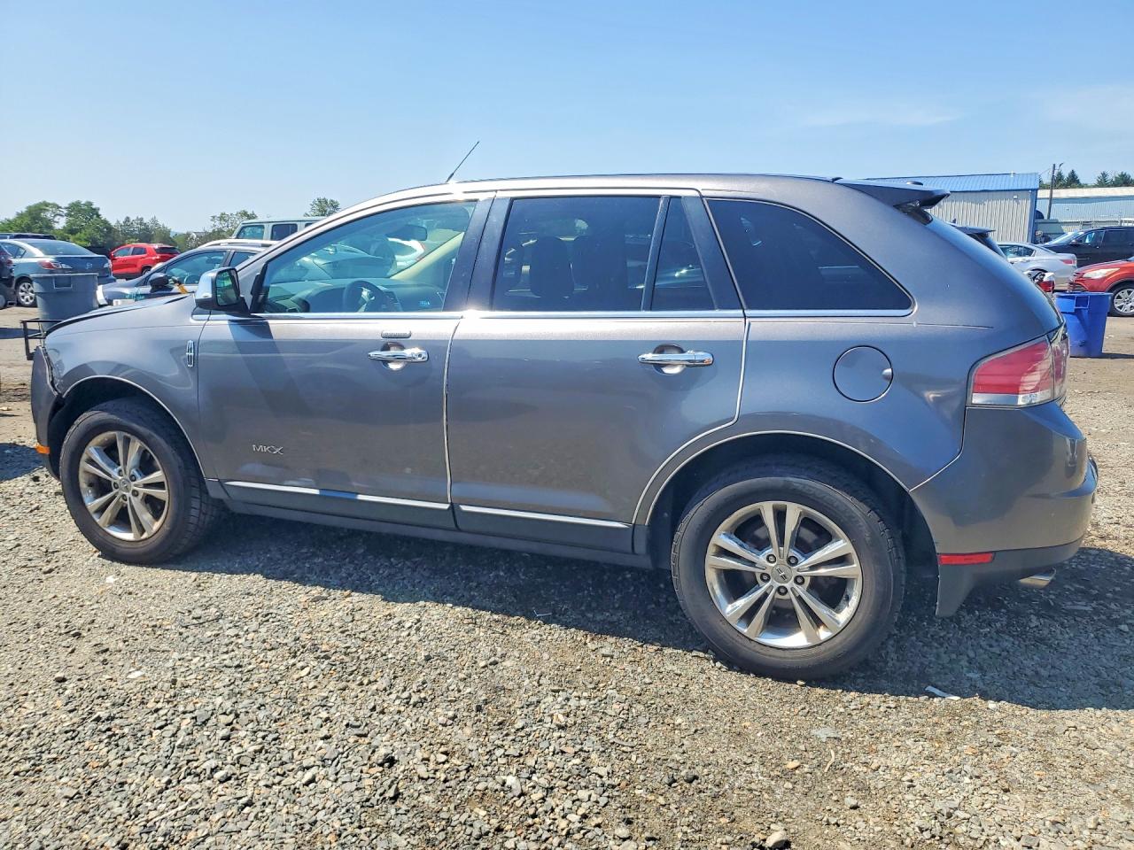2010 Lincoln Mkx Gray vin: 2LMDJ8JC7ABJ01381
