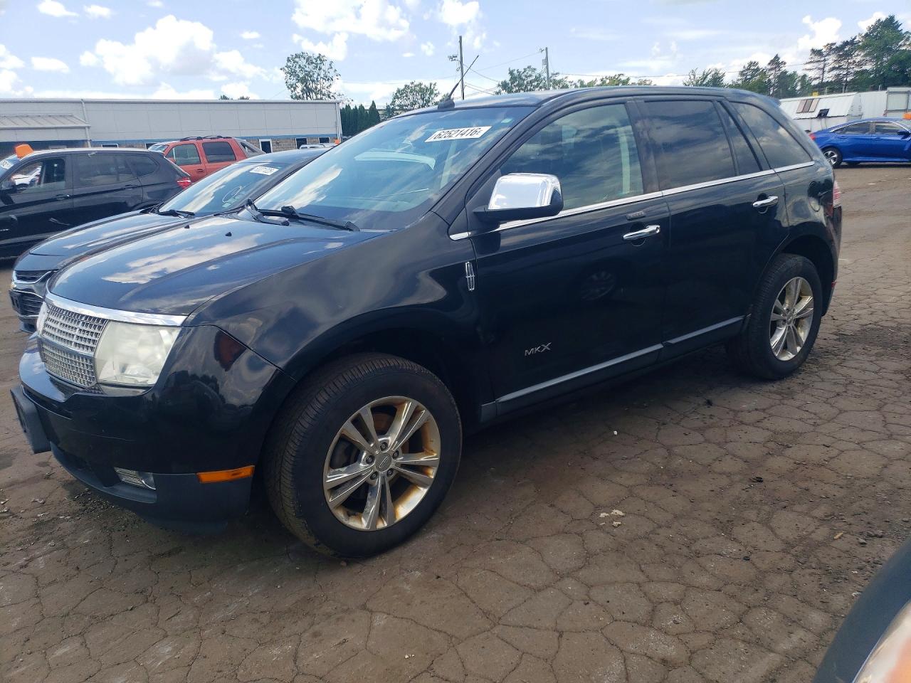 2010 Lincoln Mkx Black vin: 2LMDJ8JC9ABJ13001