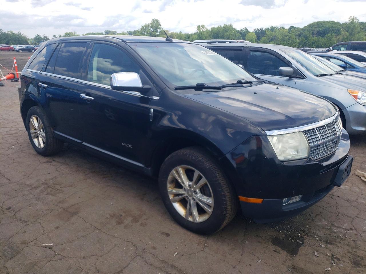 2010 Lincoln Mkx Black vin: 2LMDJ8JC9ABJ13001