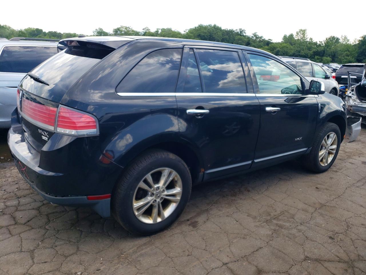 2010 Lincoln Mkx Black vin: 2LMDJ8JC9ABJ13001