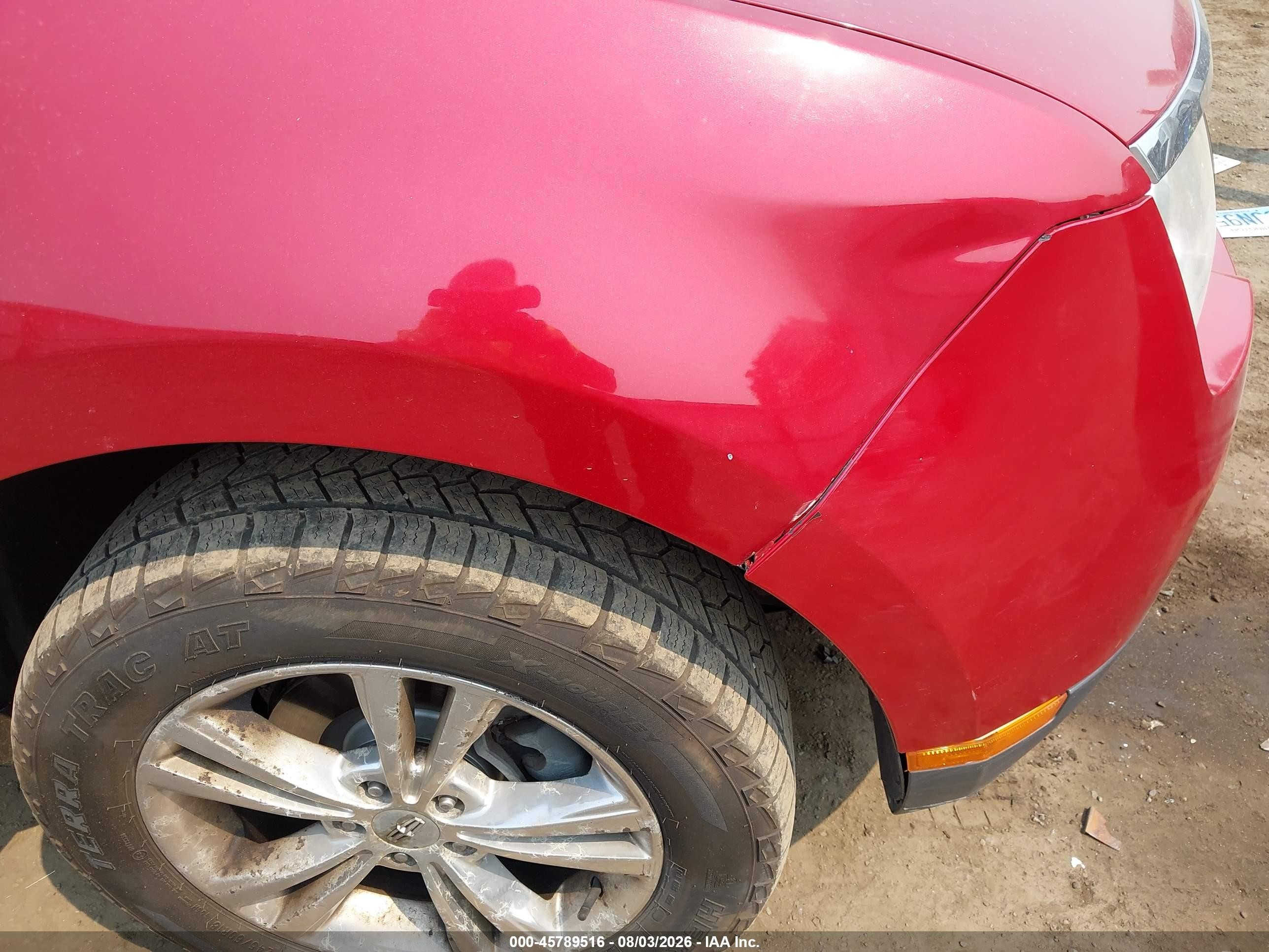 2010 Lincoln Mkx   Red vin: 2LMDJ8JC9ABJ33717