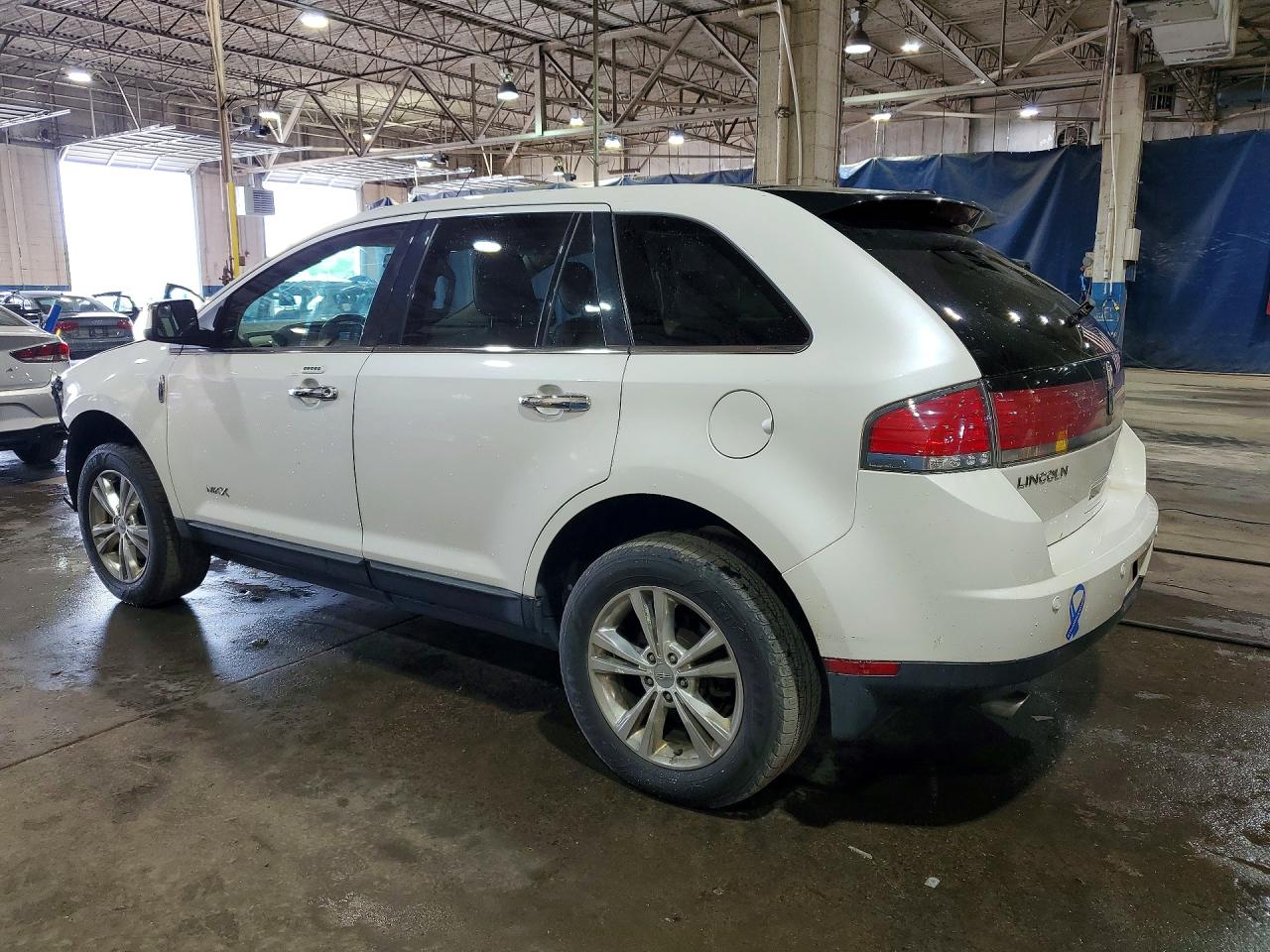 2010 Lincoln Mkx White vin: 2LMDJ8JCXABJ02167