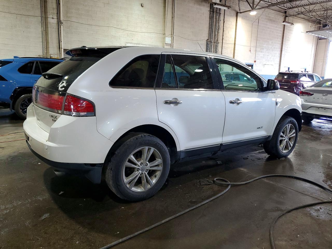 2010 Lincoln Mkx White vin: 2LMDJ8JCXABJ02167