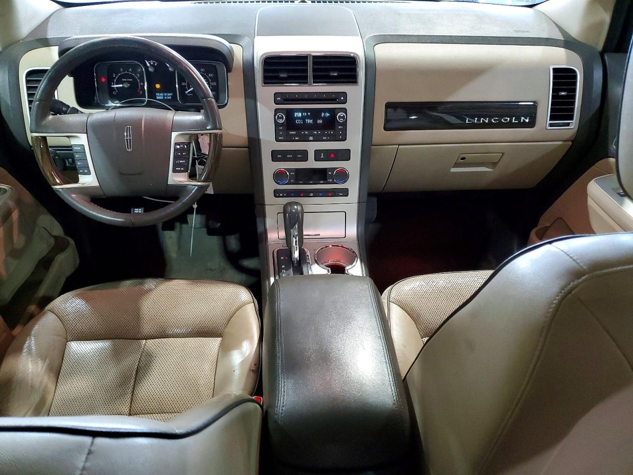 2010 Lincoln Mkx White vin: 2LMDJ8JCXABJ02167