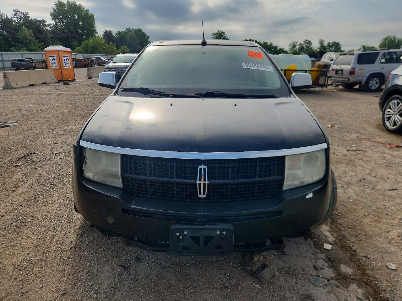 2010 Lincoln Mkx Black vin: 2LMDJ8JCXABJ02539