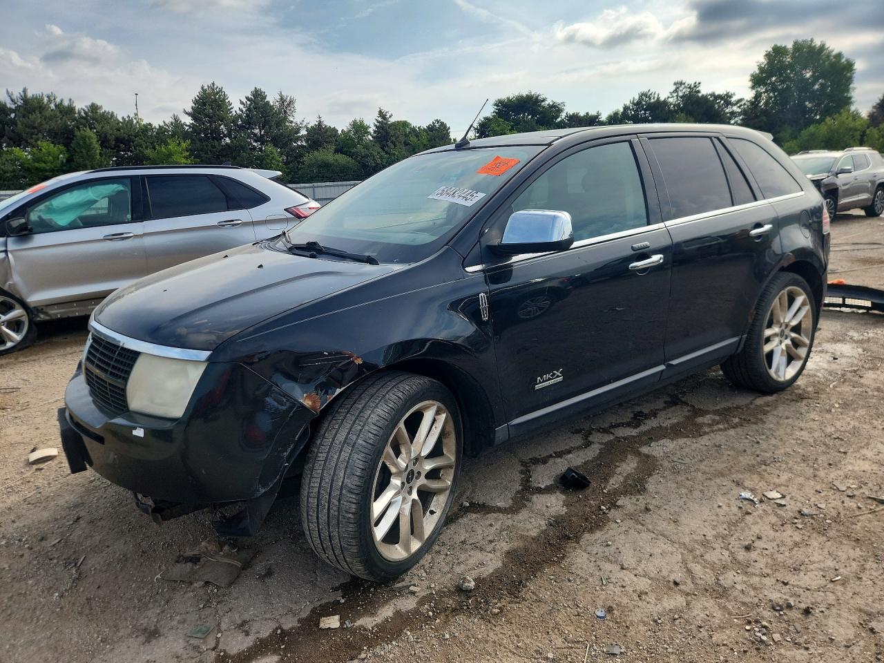 2010 Lincoln Mkx Black vin: 2LMDJ8JCXABJ02539