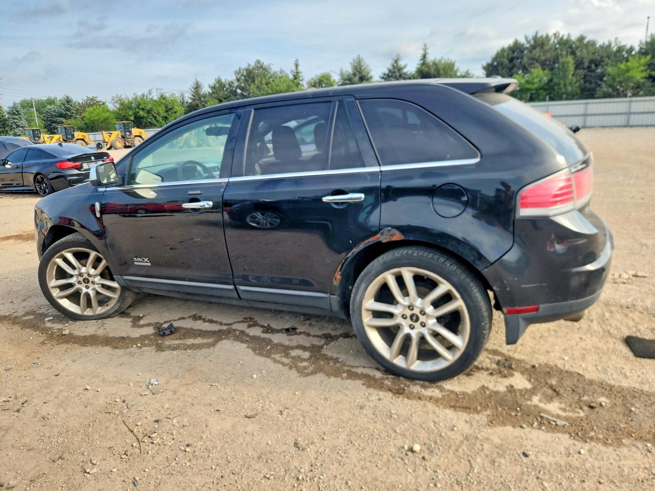 2010 Lincoln Mkx Black vin: 2LMDJ8JCXABJ02539