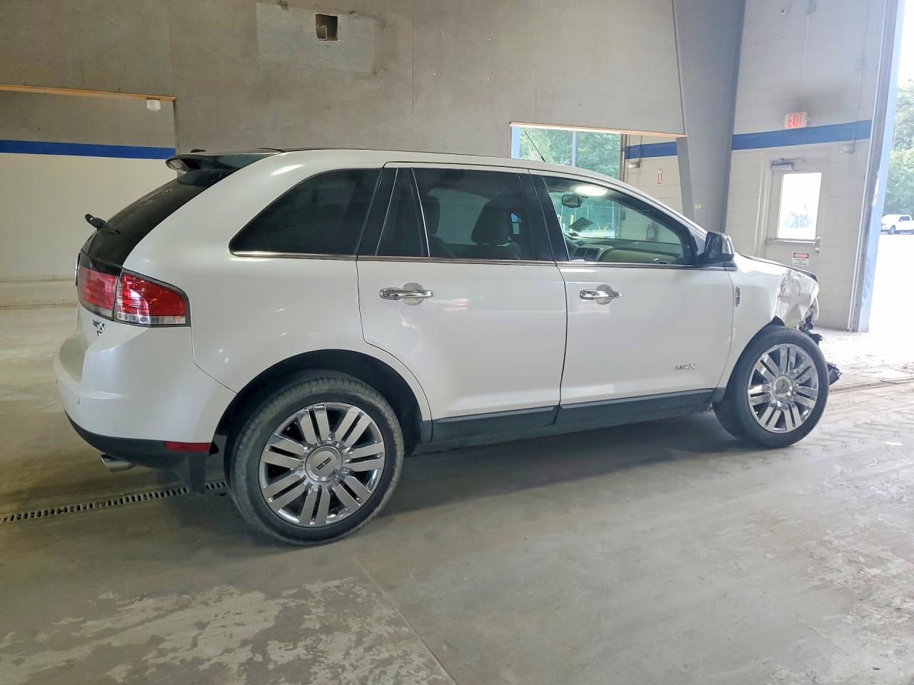 2010 Lincoln Mkx White vin: 2LMDJ8JCXABJ05893