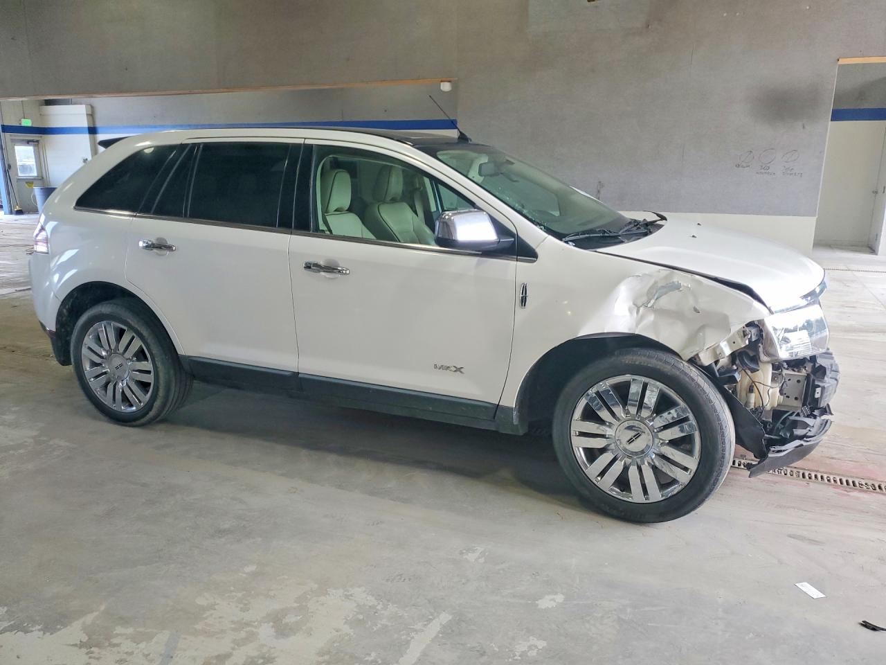2010 Lincoln Mkx White vin: 2LMDJ8JCXABJ05893