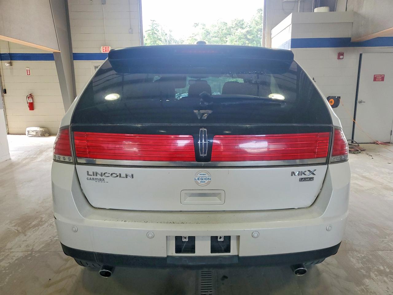 2010 Lincoln Mkx White vin: 2LMDJ8JCXABJ05893