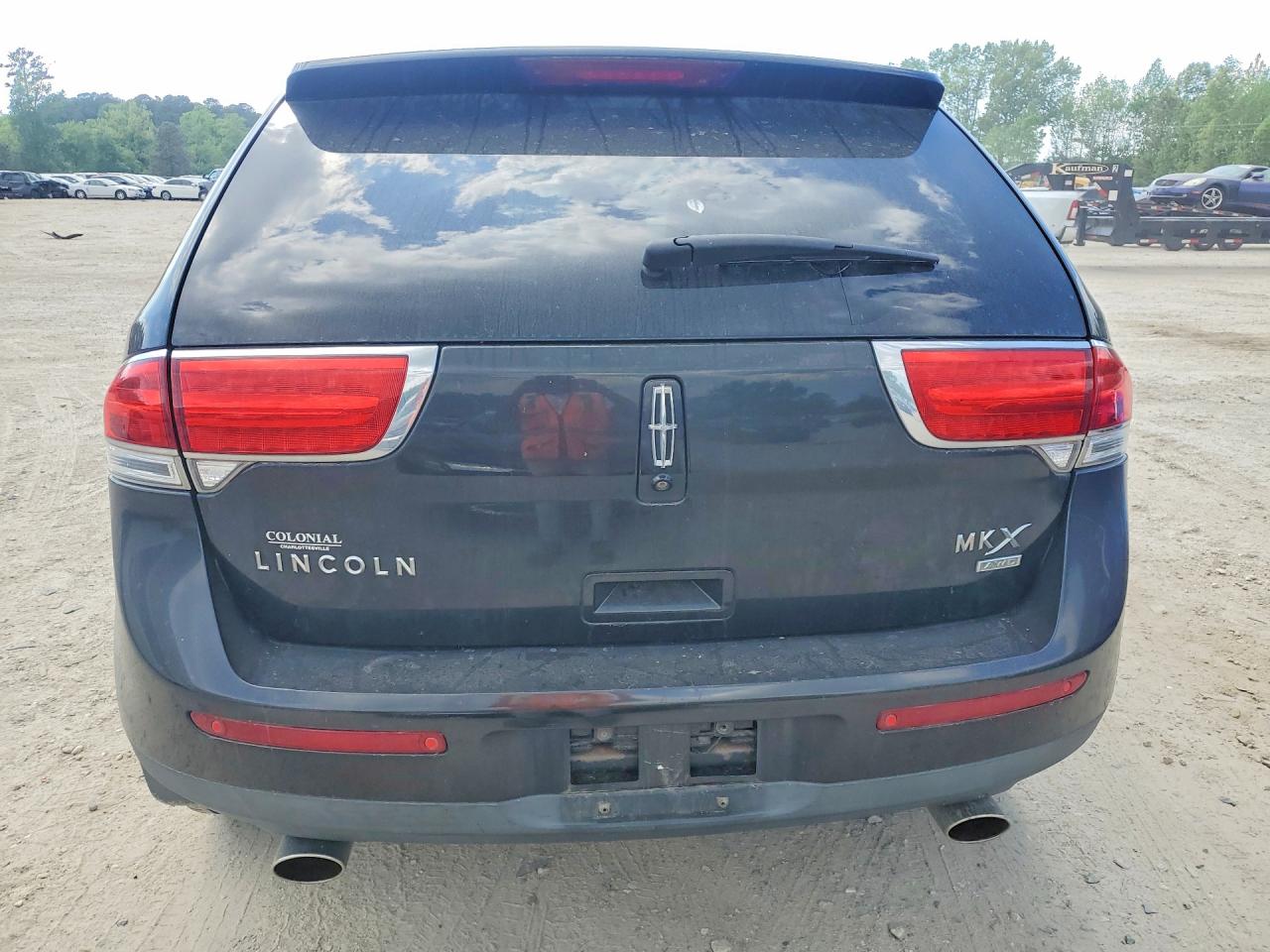 2011 Lincoln Mkx Black vin: 2LMDJ8JK0BBJ13963