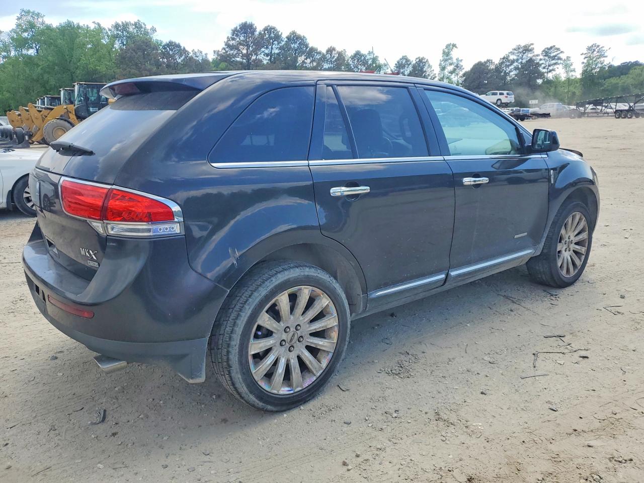2011 Lincoln Mkx Black vin: 2LMDJ8JK0BBJ13963