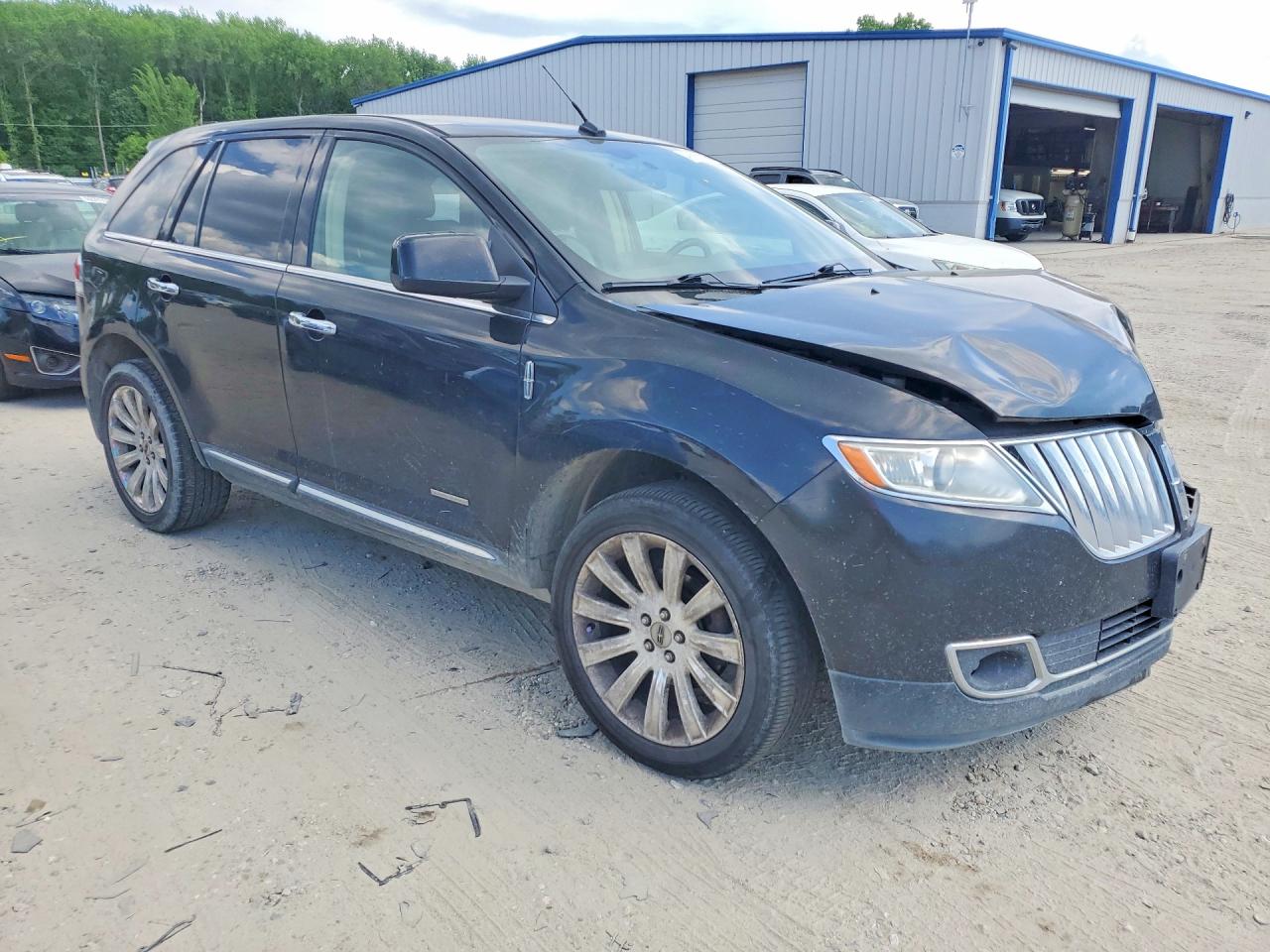 2011 Lincoln Mkx Black vin: 2LMDJ8JK0BBJ13963
