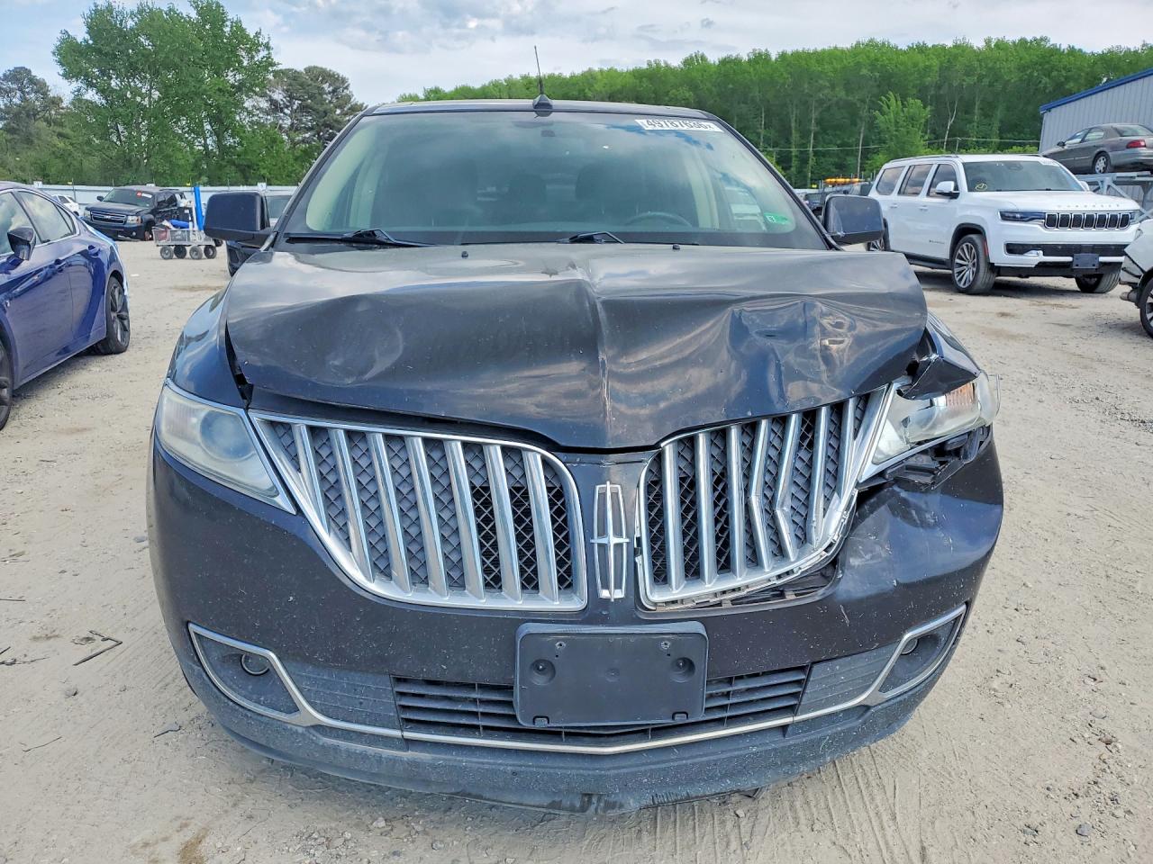 2011 Lincoln Mkx Black vin: 2LMDJ8JK0BBJ13963