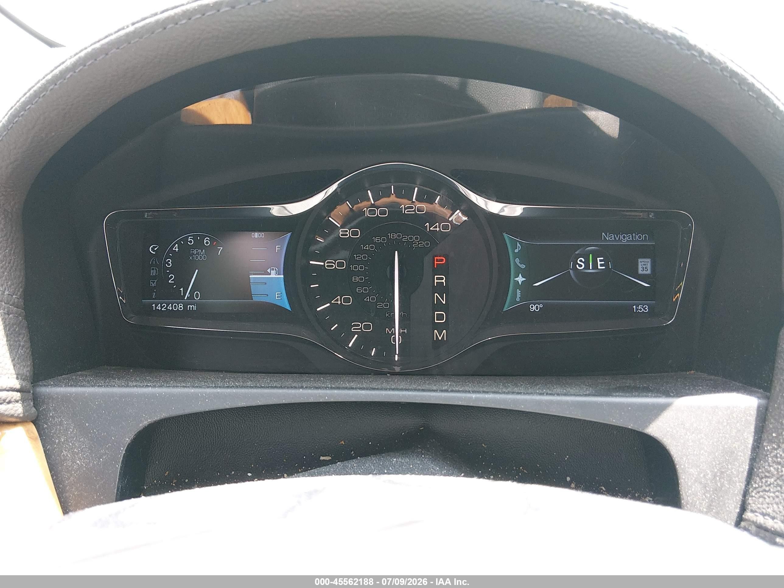 2012 Lincoln Mkx   White vin: 2LMDJ8JK0CBL05403