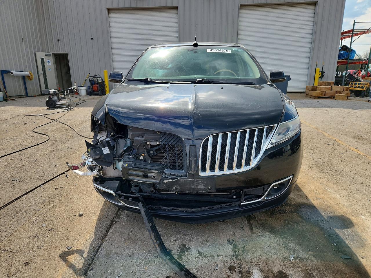 2012 Lincoln Mkx Black vin: 2LMDJ8JK0CBL15638