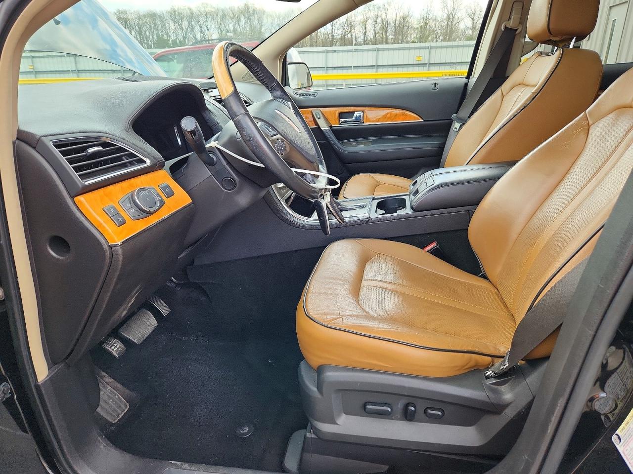2012 Lincoln Mkx Black vin: 2LMDJ8JK0CBL15638
