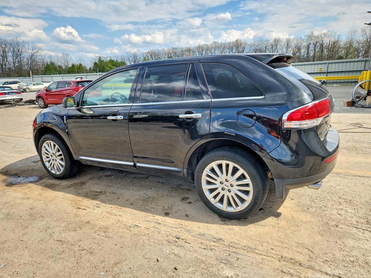 2012 Lincoln Mkx Black vin: 2LMDJ8JK0CBL15638