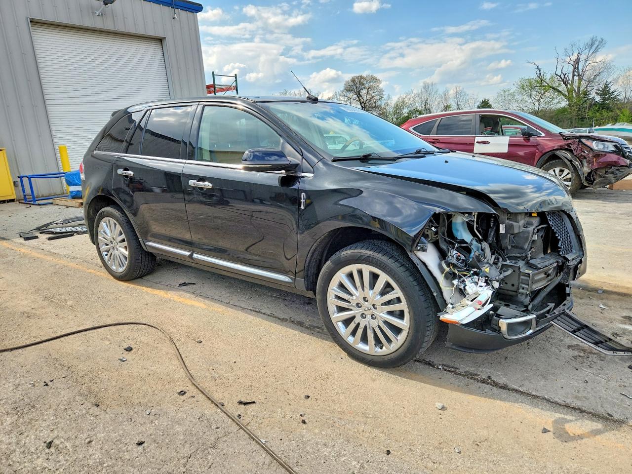 2012 Lincoln Mkx Black vin: 2LMDJ8JK0CBL15638