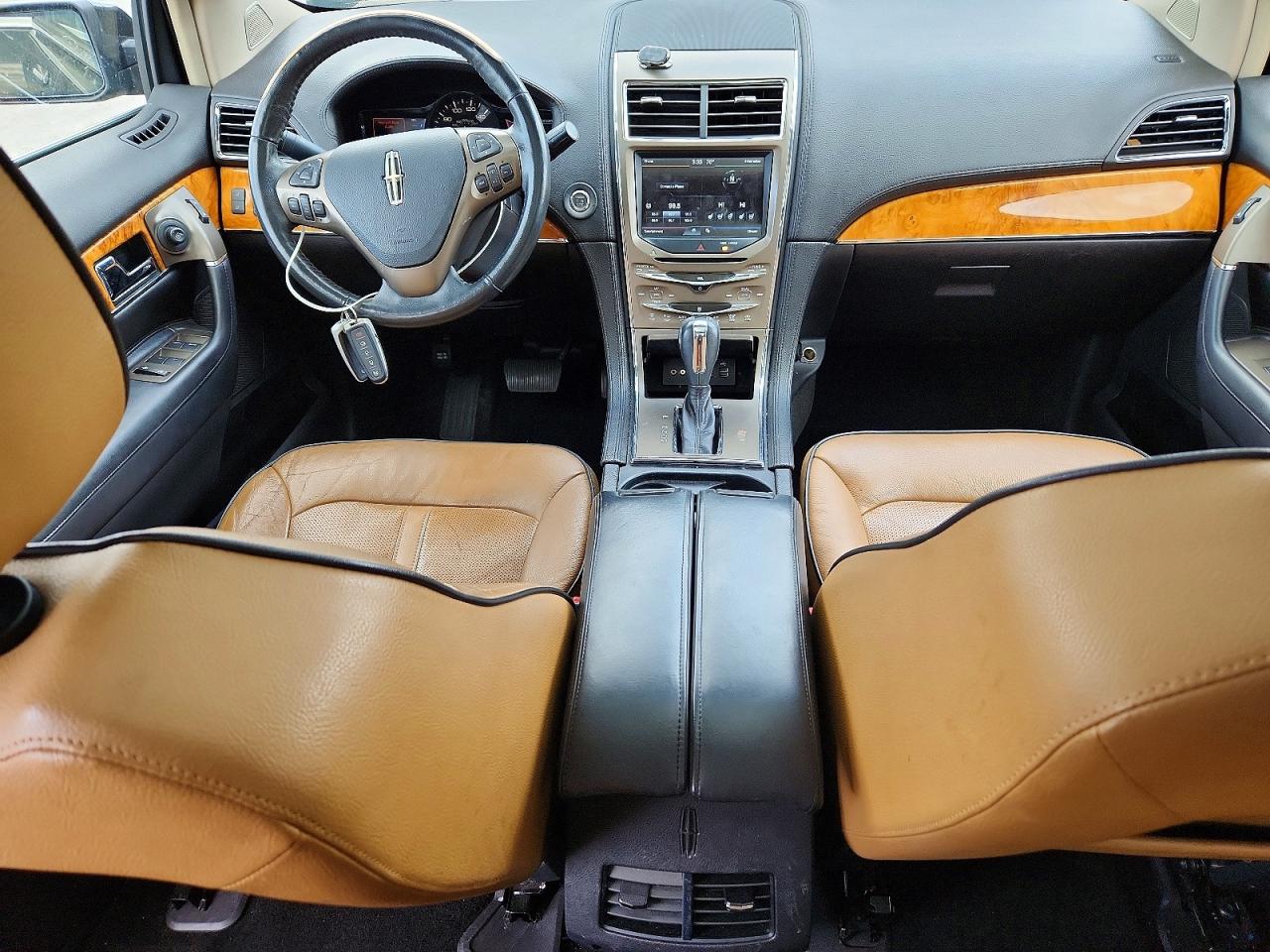 2012 Lincoln Mkx Black vin: 2LMDJ8JK0CBL15638
