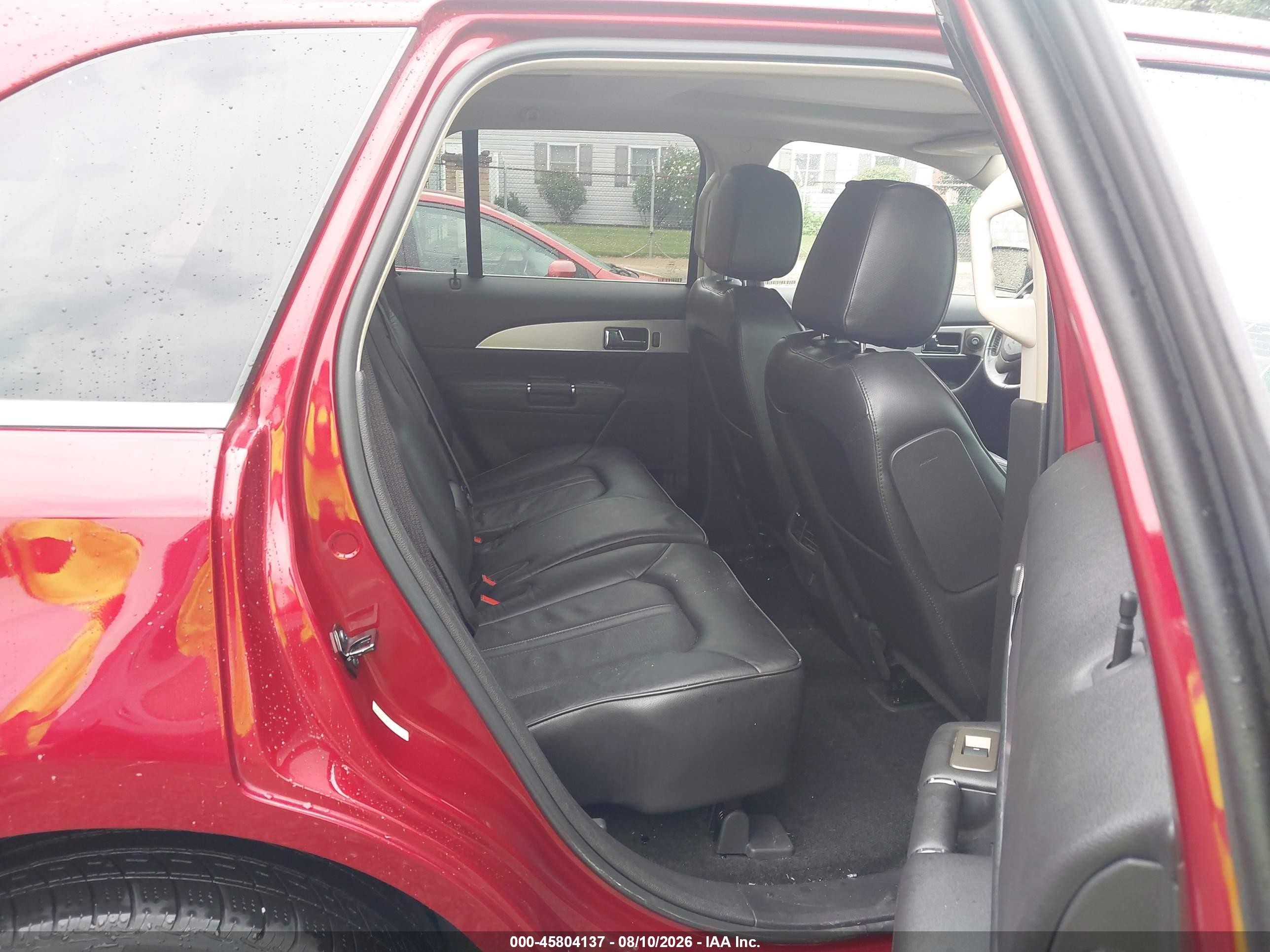 2013 Lincoln Mkx   Red vin: 2LMDJ8JK0DBL11204