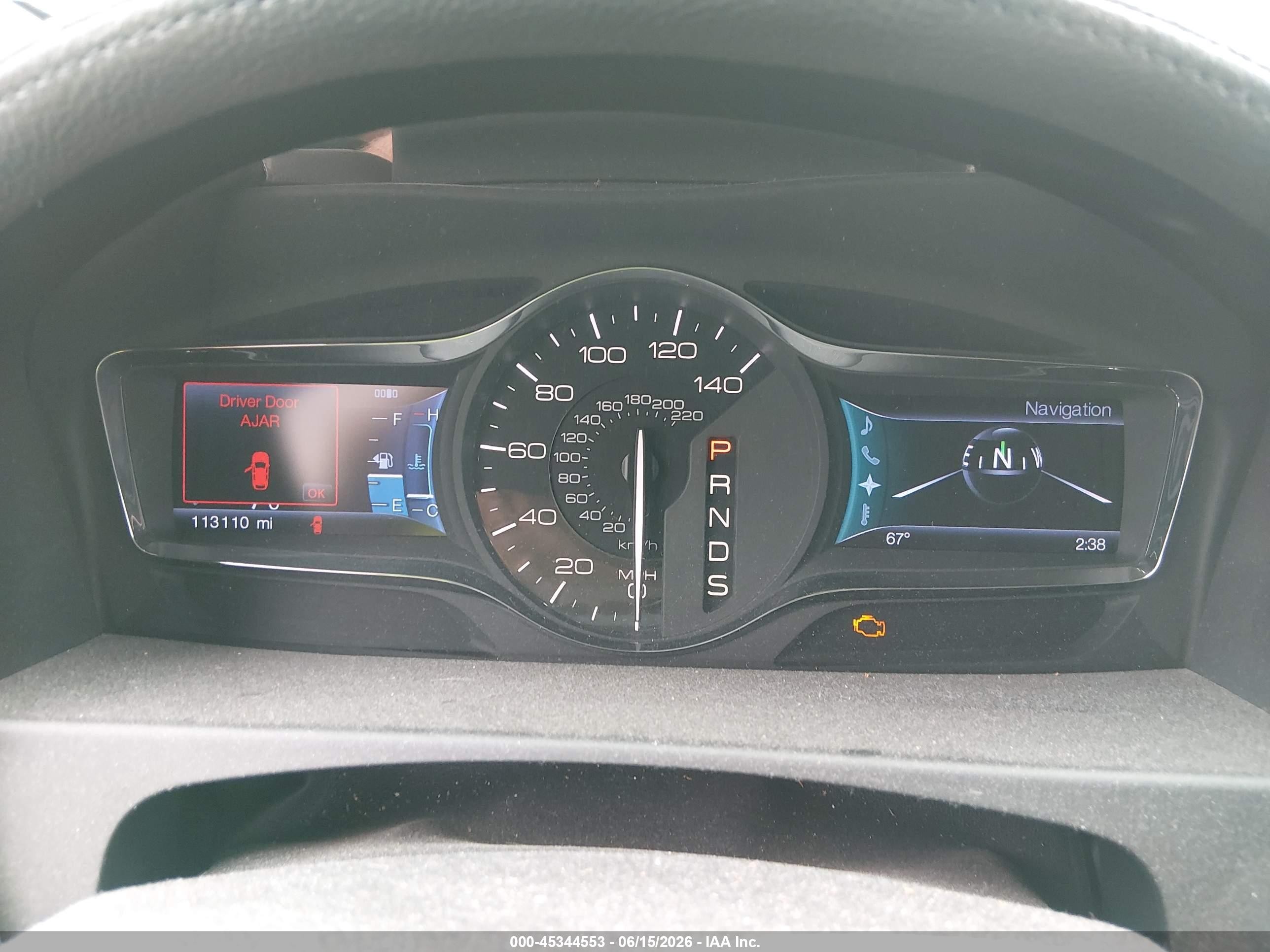 2013 Lincoln Mkx   Черный vin: 2LMDJ8JK0DBL12272