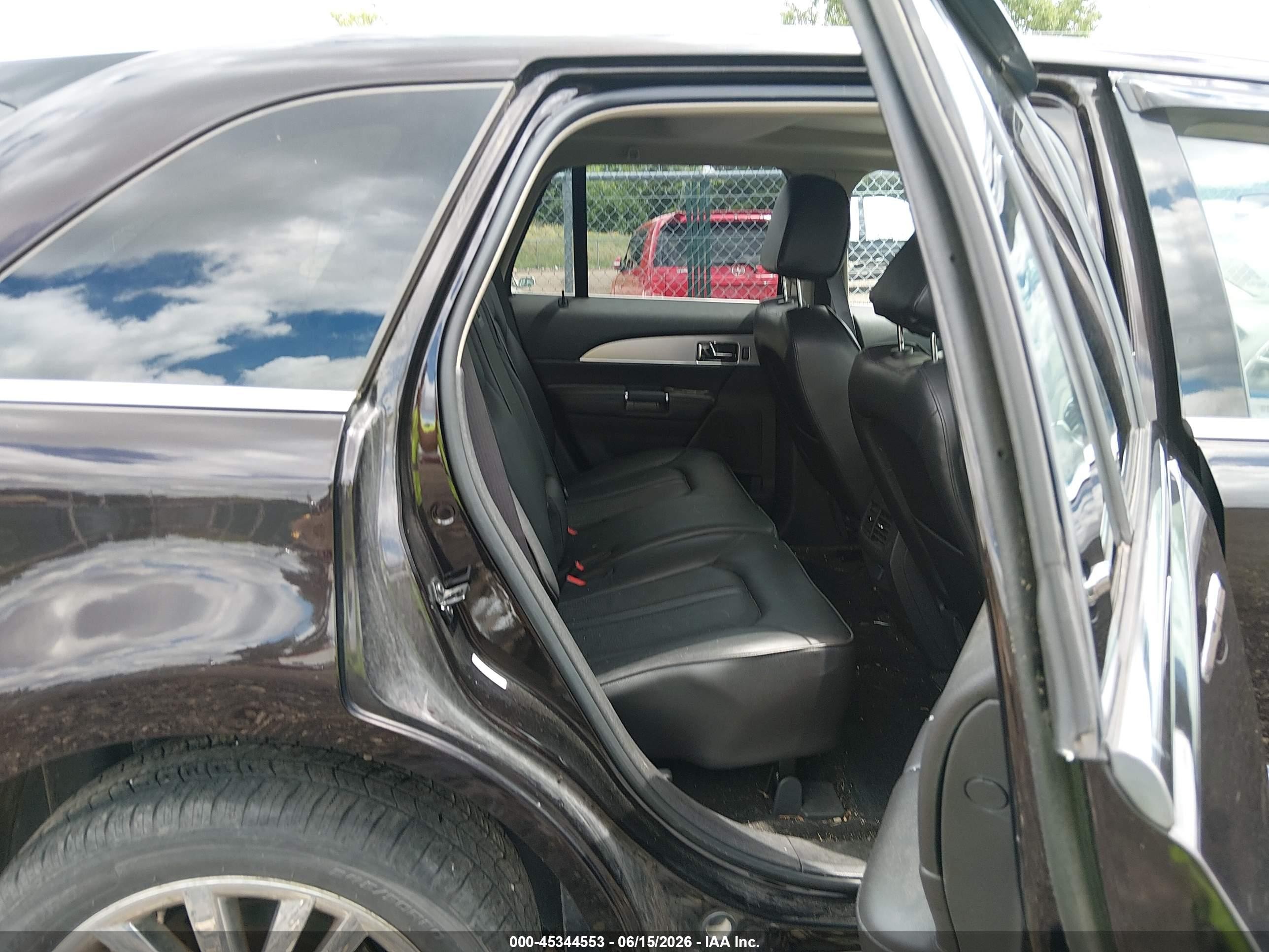 2013 Lincoln Mkx   Черный vin: 2LMDJ8JK0DBL12272
