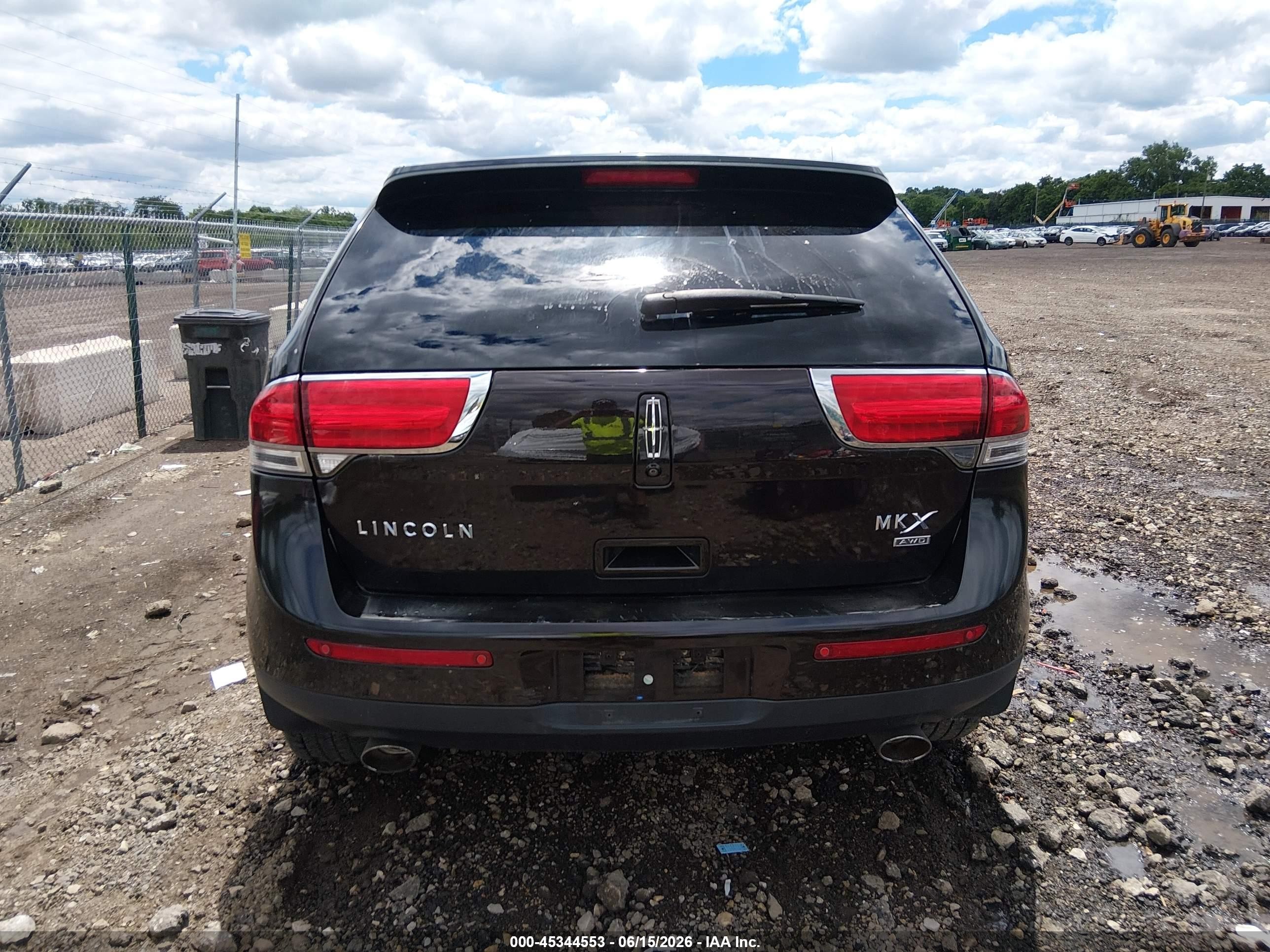 2013 Lincoln Mkx   Черный vin: 2LMDJ8JK0DBL12272