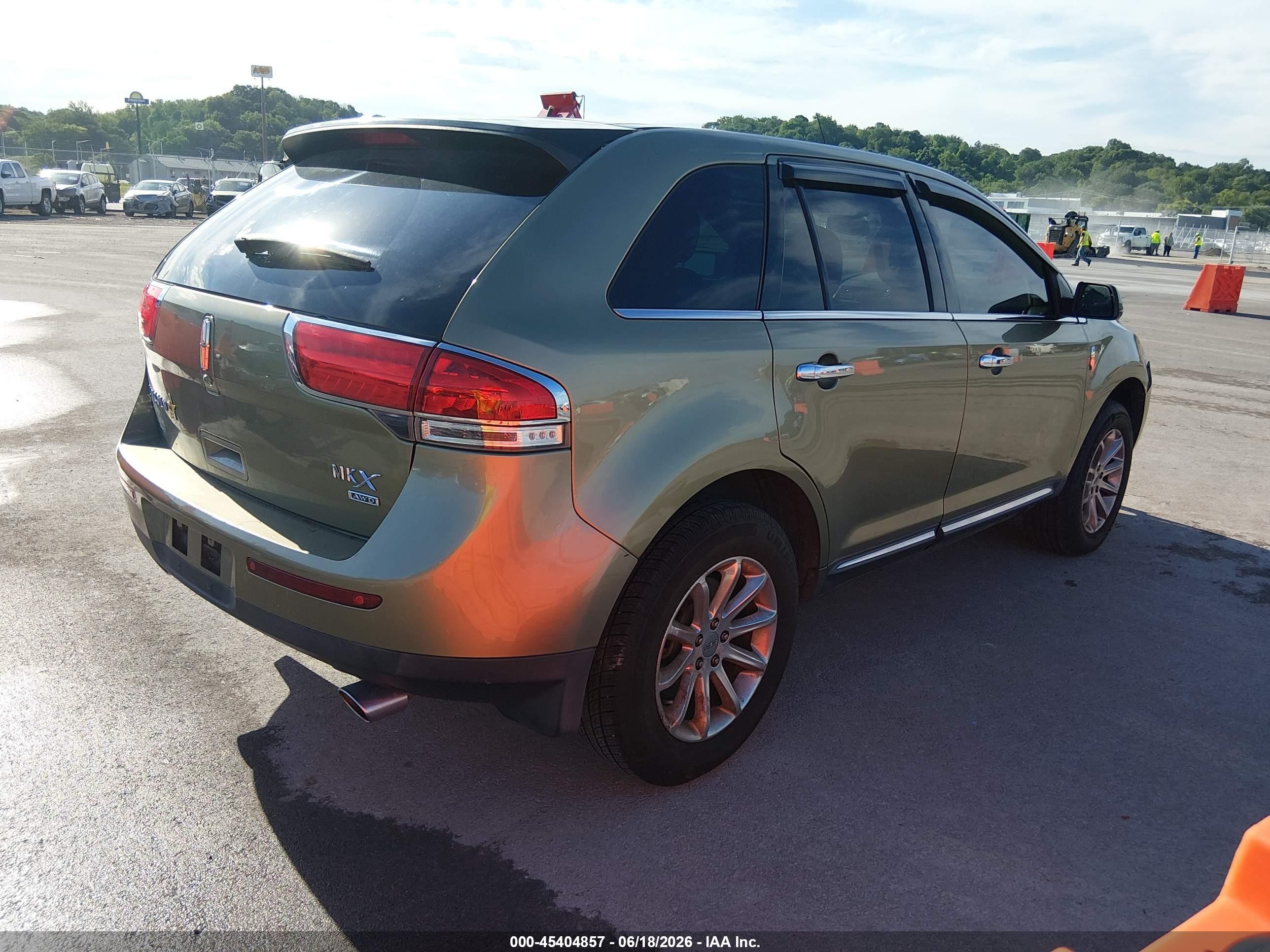 2013 Lincoln Mkx   Green vin: 2LMDJ8JK0DBL29167