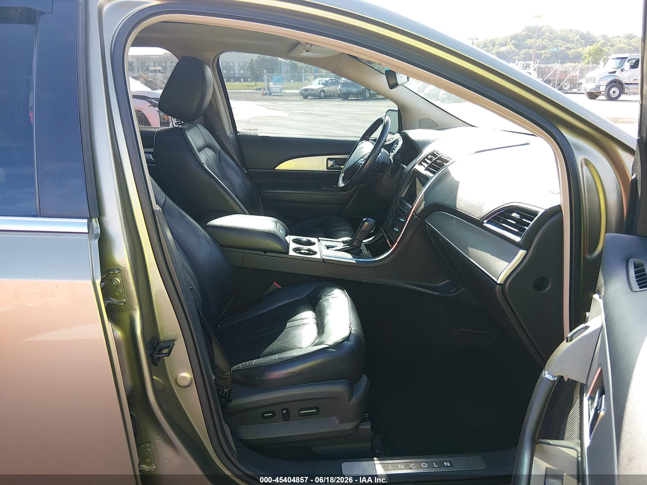 2013 Lincoln Mkx   Green vin: 2LMDJ8JK0DBL29167
