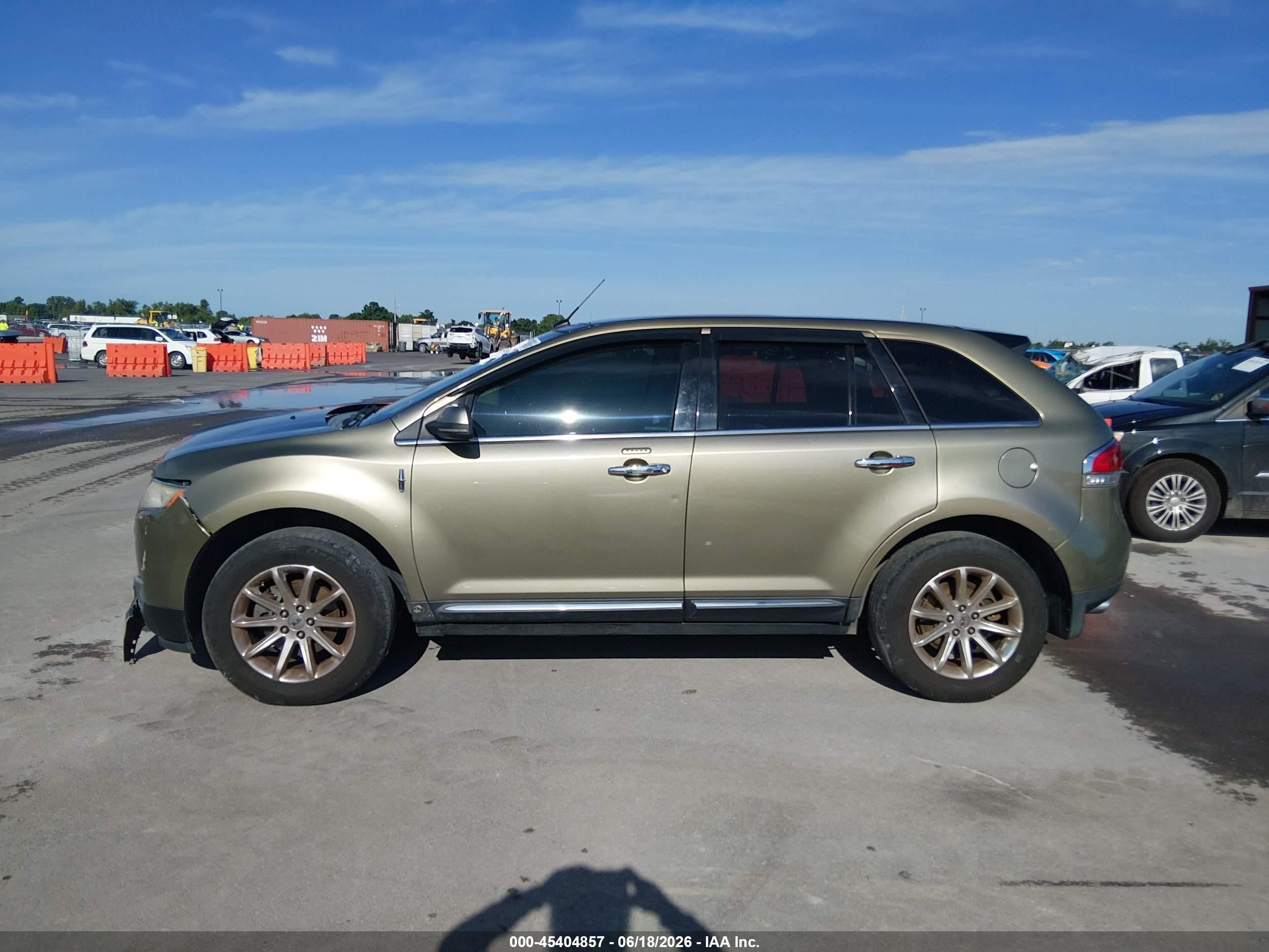 2013 Lincoln Mkx   Green vin: 2LMDJ8JK0DBL29167