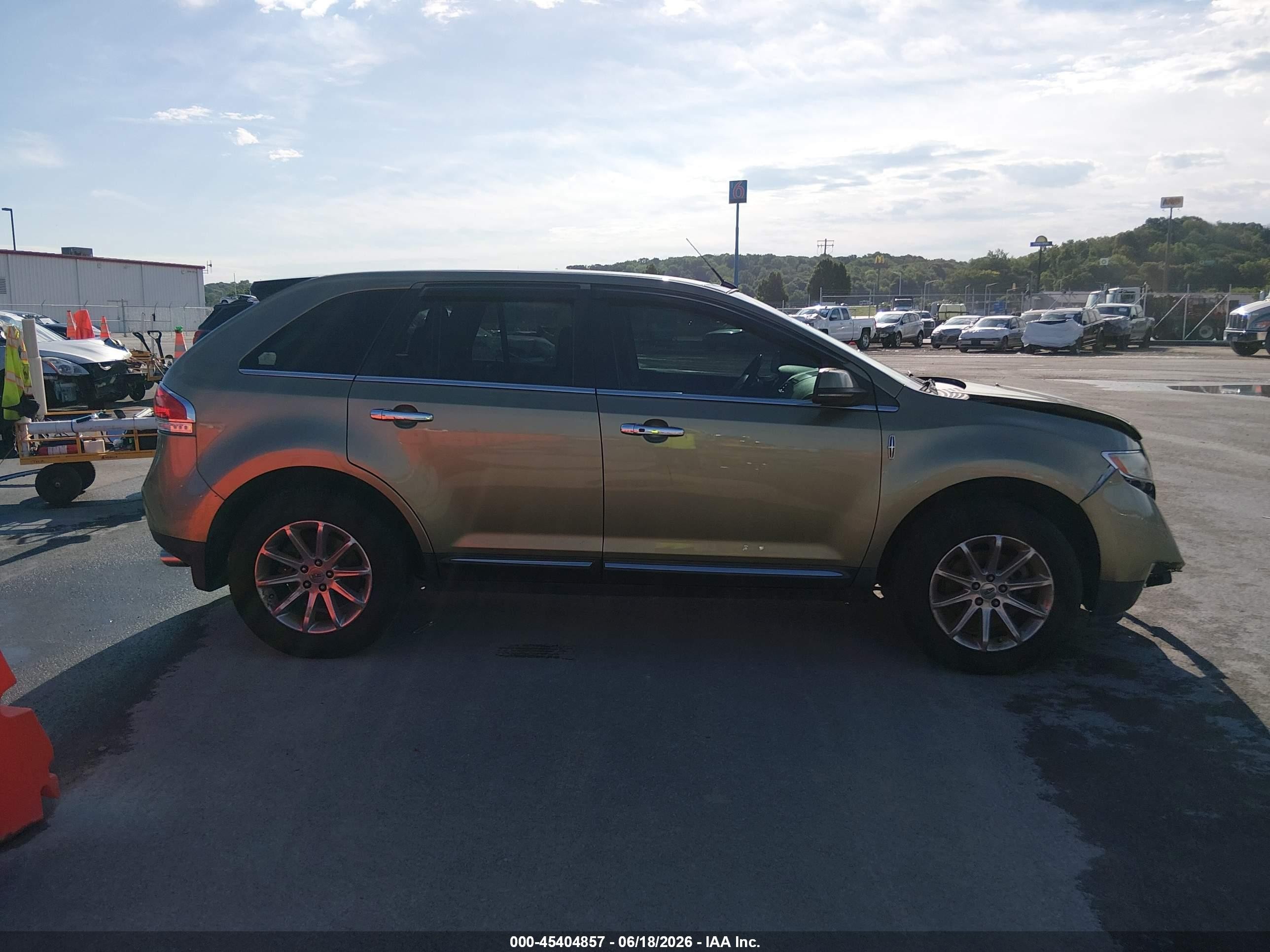 2013 Lincoln Mkx   Green vin: 2LMDJ8JK0DBL29167