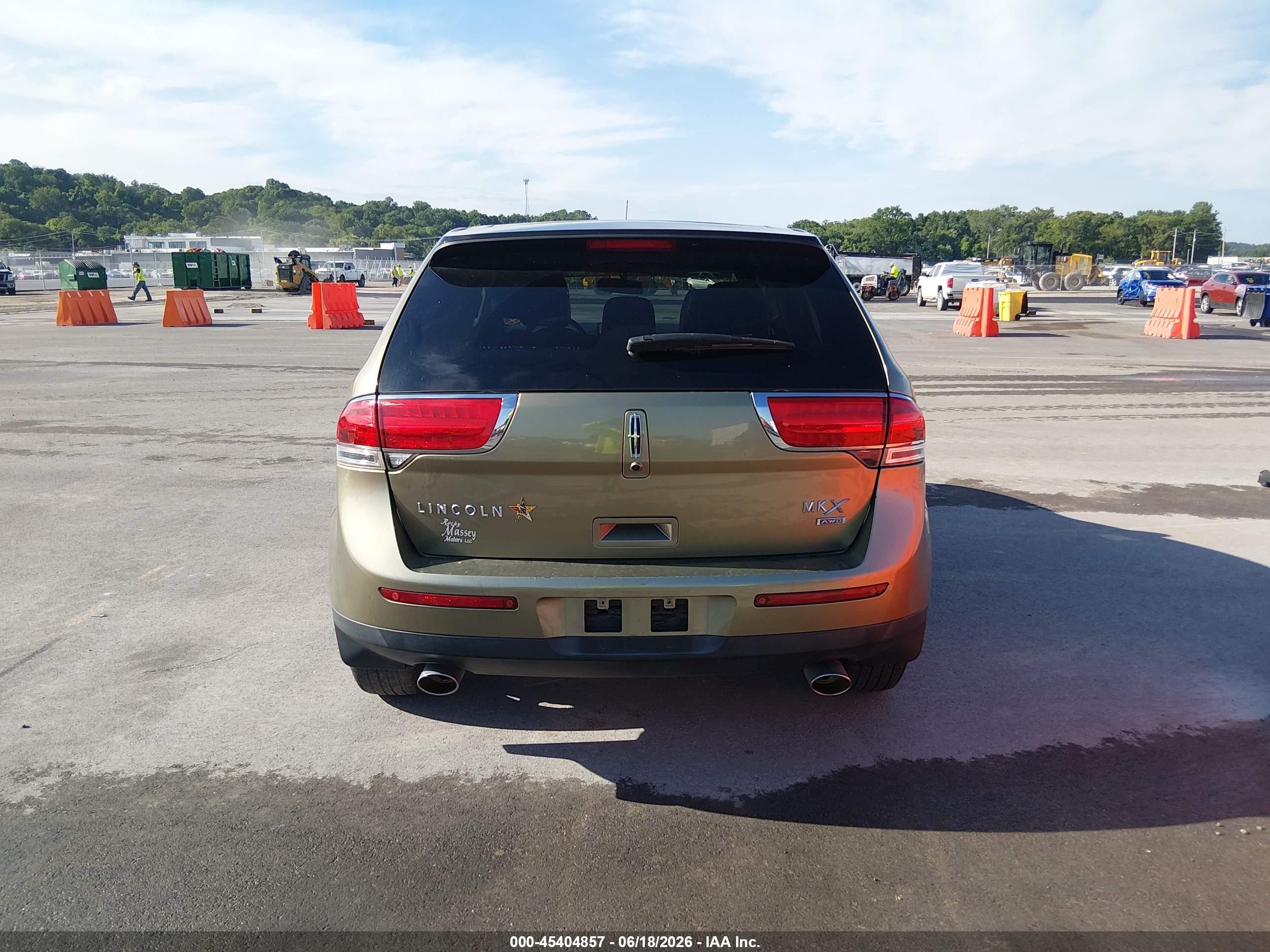 2013 Lincoln Mkx   Green vin: 2LMDJ8JK0DBL29167
