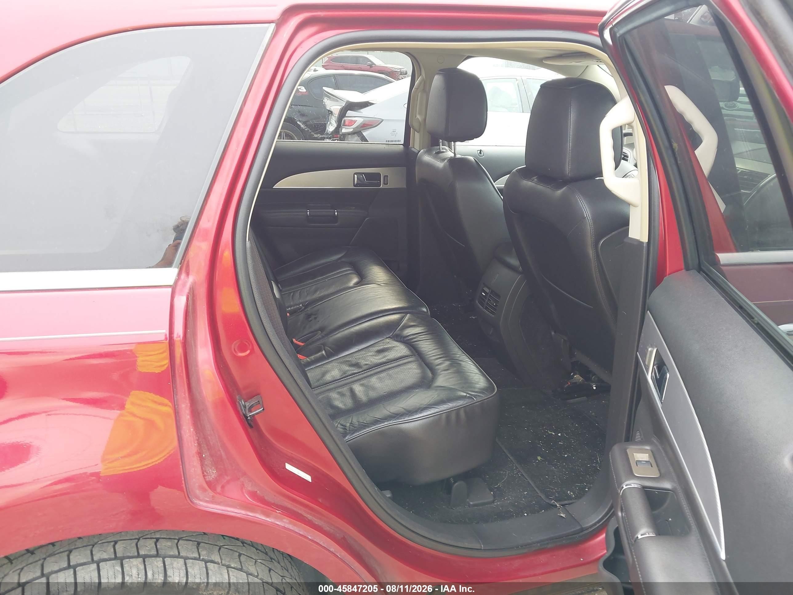 2013 Lincoln Mkx   Burgundy vin: 2LMDJ8JK0DBL45322
