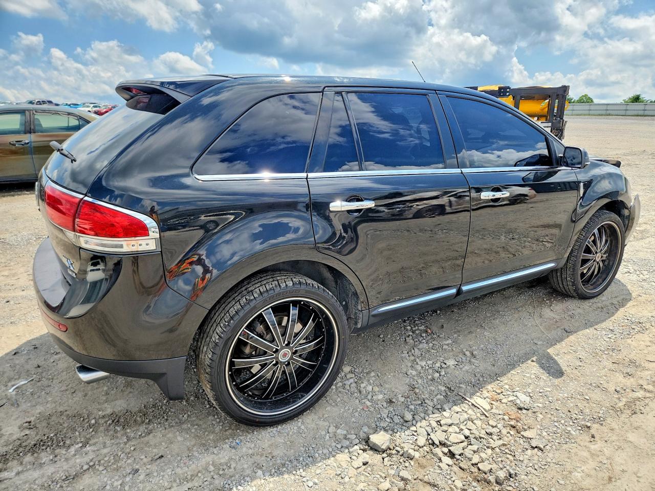 2014 Lincoln Mkx Black vin: 2LMDJ8JK0EBL01578