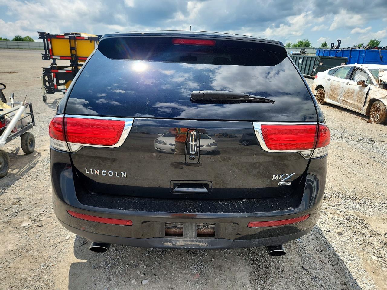 2014 Lincoln Mkx Black vin: 2LMDJ8JK0EBL01578