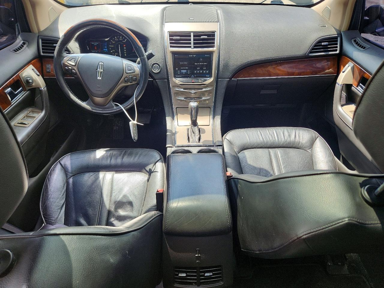 2014 Lincoln Mkx Black vin: 2LMDJ8JK0EBL01578