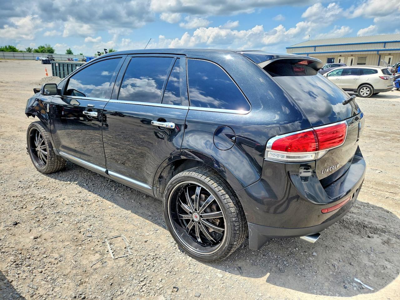 2014 Lincoln Mkx Black vin: 2LMDJ8JK0EBL01578