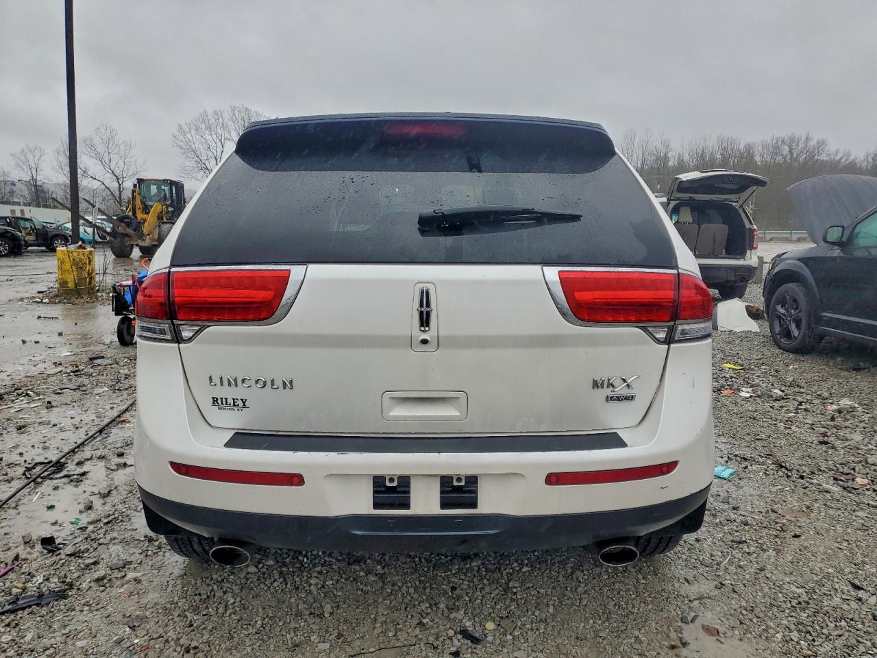 2014 Lincoln Mkx Белый vin: 2LMDJ8JK0EBL13911