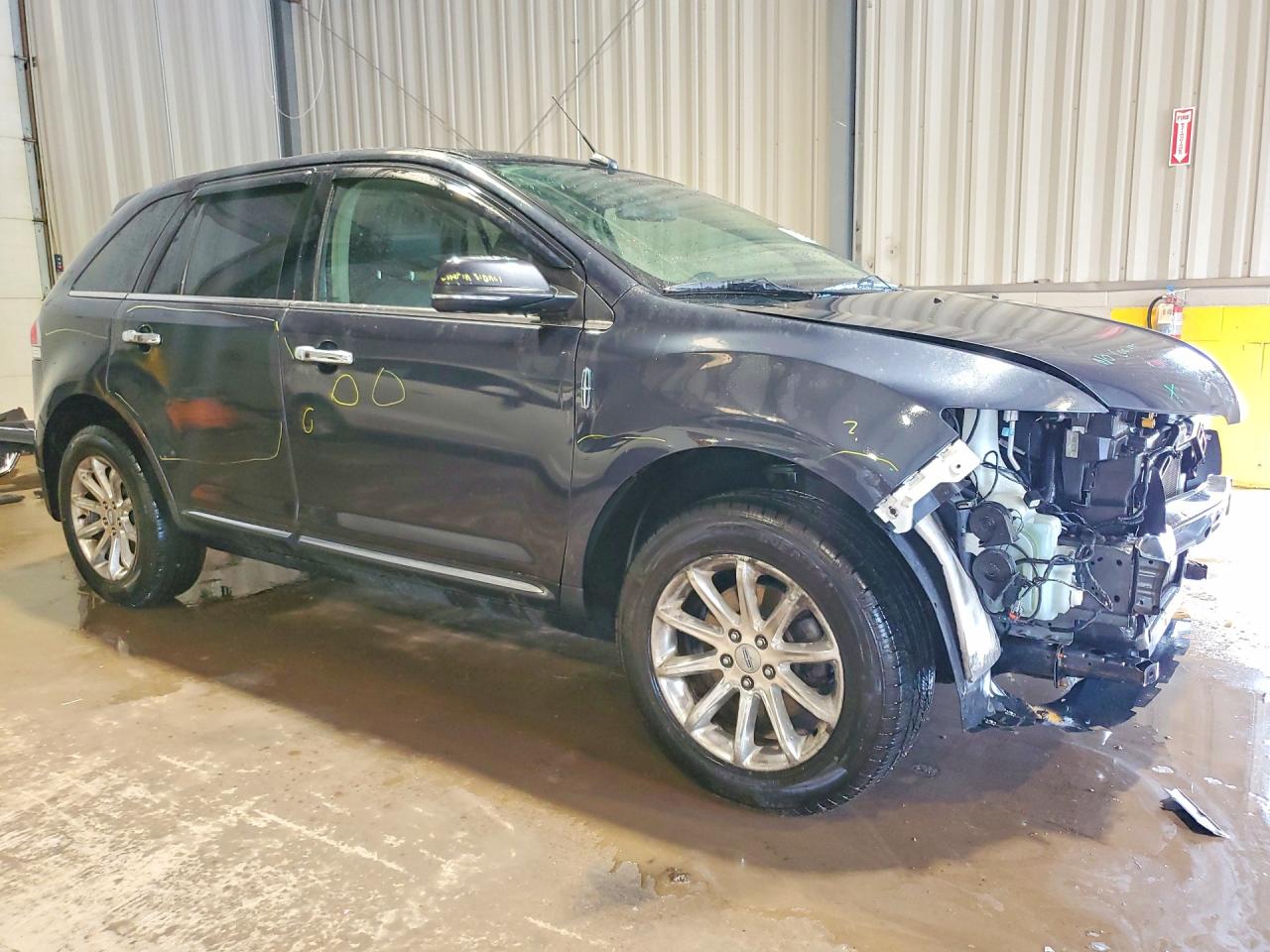 2014 Lincoln Mkx Blue vin: 2LMDJ8JK0EBL15402