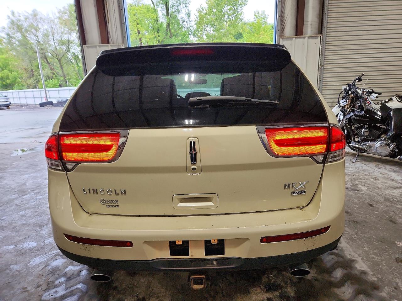 2014 Lincoln Mkx Beige vin: 2LMDJ8JK0EBL17263