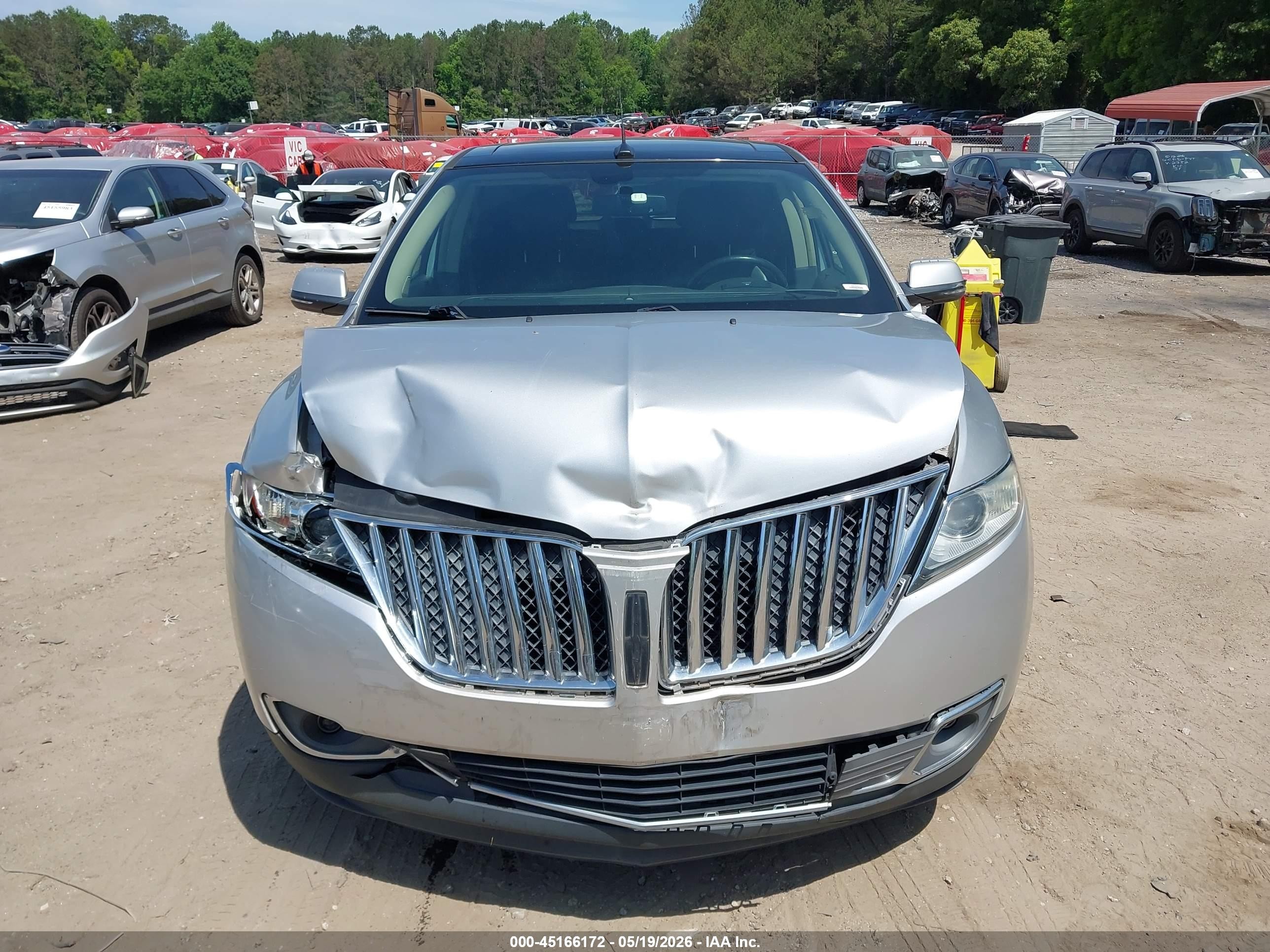 2015 Lincoln Mkx   Silver vin: 2LMDJ8JK0FBL27776