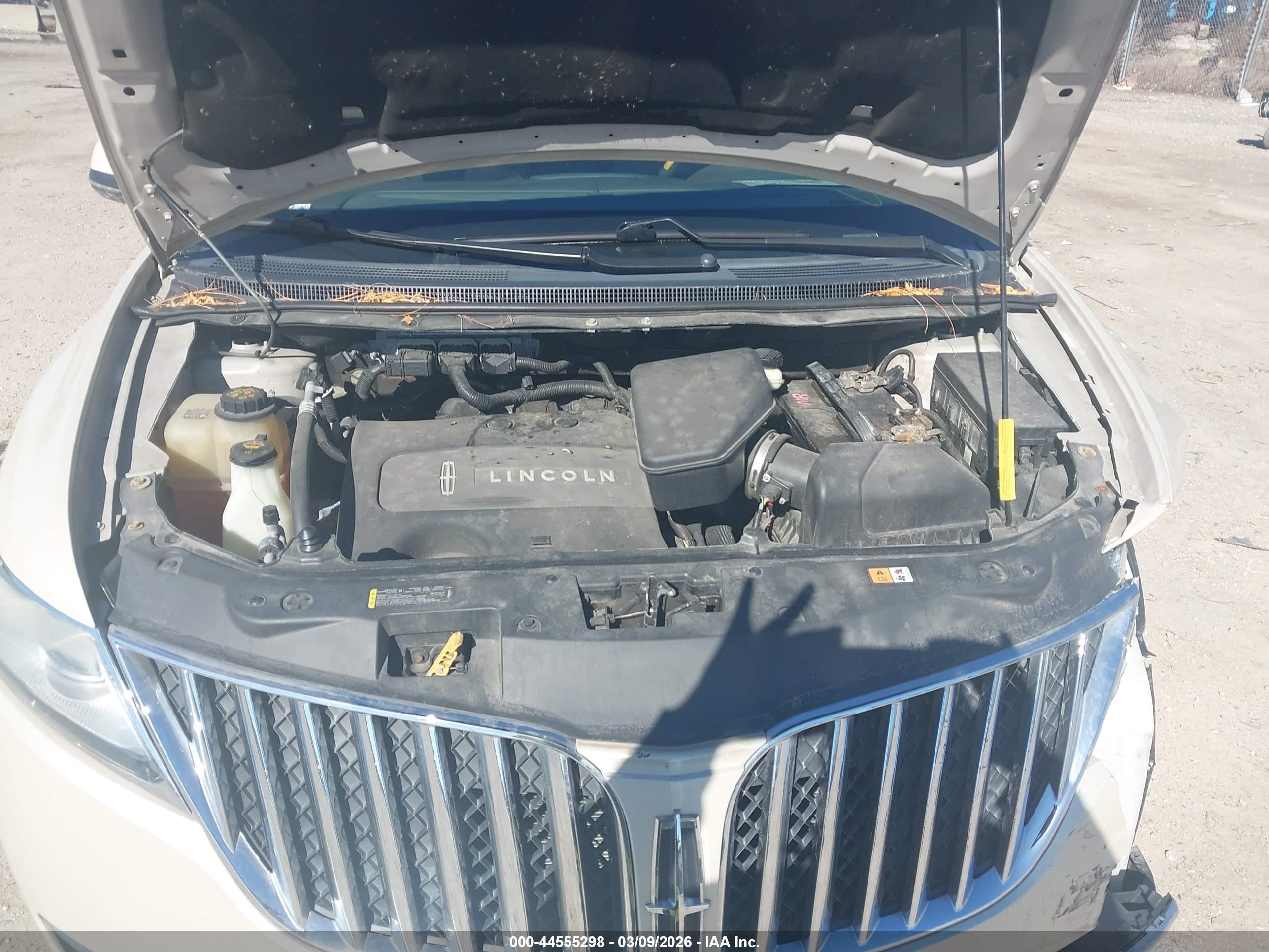 2015 Lincoln Mkx Бежевый vin: 2LMDJ8JK0FBL28250